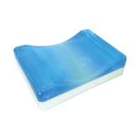 胶棉一体凹形头枕