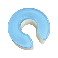 胶棉一体开放式头圈